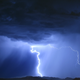 A thunderstorm recorded on July 6, 2015 in Las Vegas, Nevada.